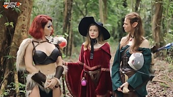 Pripravte Sa Na Fantastické A Erotické Dobrodružstvo D&D S Horúcou Elfkou.